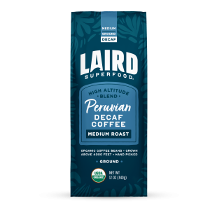Ultimate Organic Peruvian Medium Roast Decaf Ground Coffee