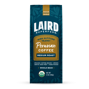 Organic Peruvian Medium Roast Whole Bean Coffee - Edition